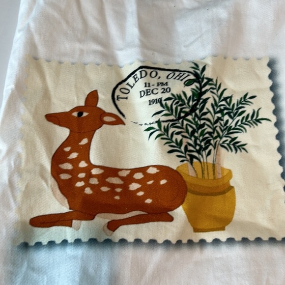 THE KIT's Nicole Jean wide-leg high-waisted denim vintage stamp patchwork baggy - Picture 14 of 16